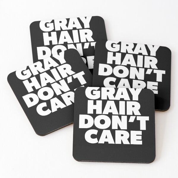 Item preview, Gray Hair Don't Care Gray Fox designed and sold by RoguePixel.
