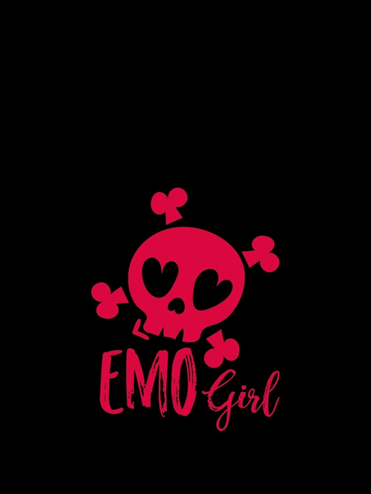 Emo Girl Skull