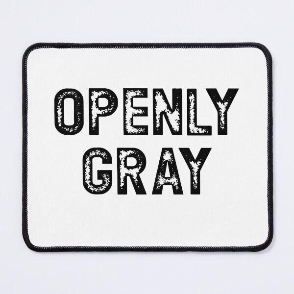 Item preview, Openly Gray Distressed Text designed and sold by RoguePixel.