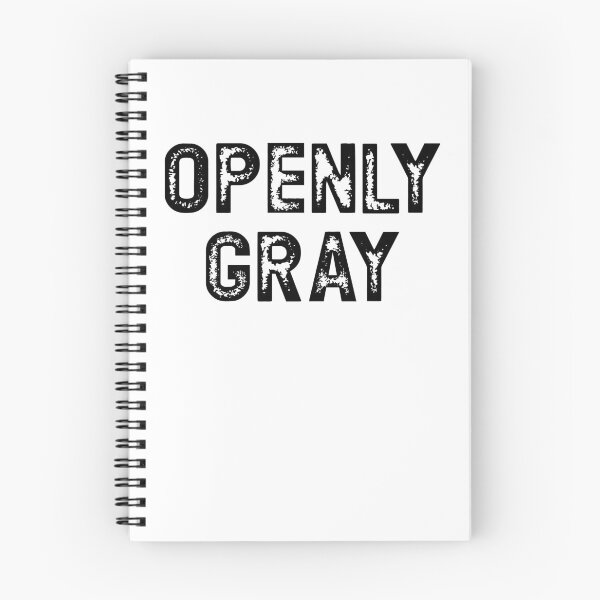 Item preview, Openly Gray Distressed Text designed and sold by RoguePixel.