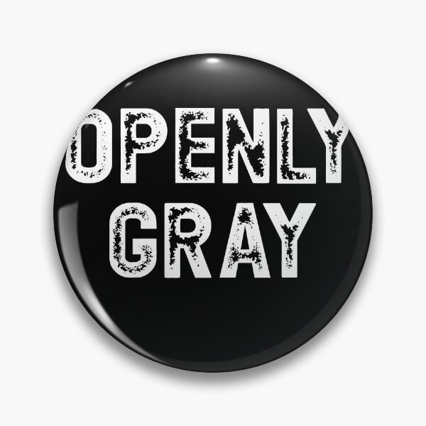 Item preview, Openly Gray White Distressed Text designed and sold by RoguePixel.