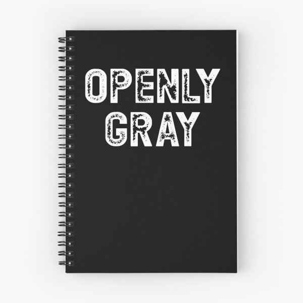 Item preview, Openly Gray White Distressed Text designed and sold by RoguePixel.
