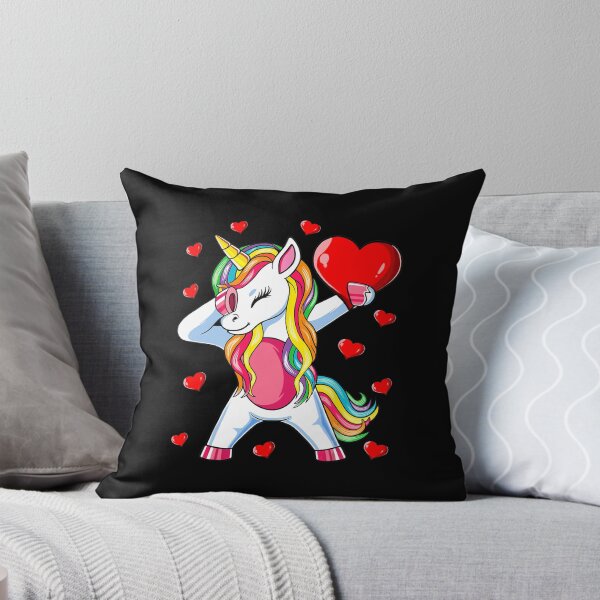 Item preview, Dabbing Unicorn Camiseta Galentines Day designed and sold by SweetThreads79.
