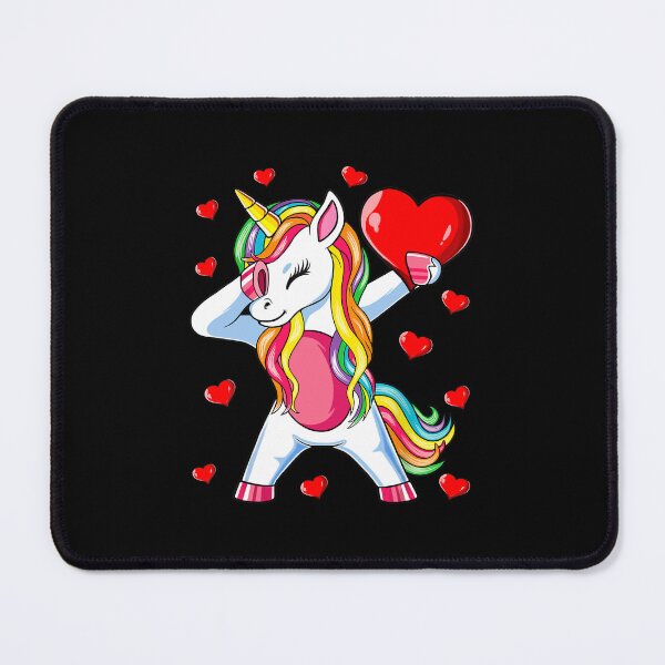 Item preview, Dabbing Unicorn Camiseta Galentines Day designed and sold by SweetThreads79.