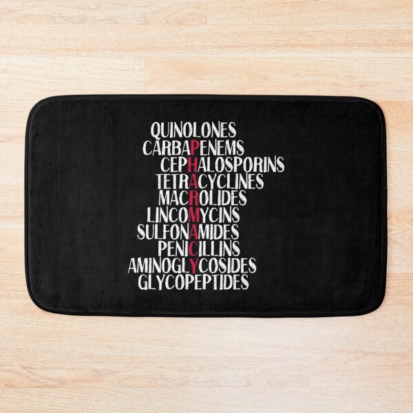 Aperçu de l'œuvre Health Care T-ShirtListe des classes d'antibiotiques 2 créée et vendue par AdiAnves.