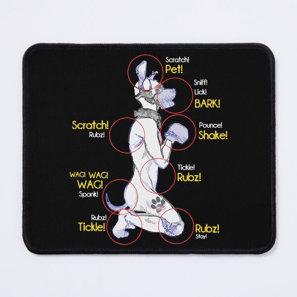 Item preview, Human Puppy Play T-Shirt - Puppy Diagram Puppy Pride designed and sold by AdiAnves.