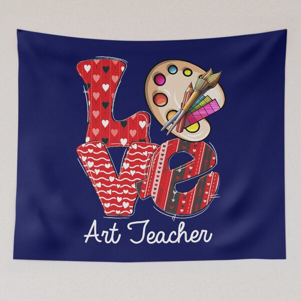 Item preview, LOVE Art Teacher Valentine's Day Teacherlife Outfits designed and sold by AdiAnves.