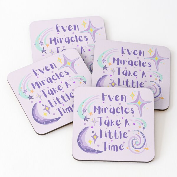 Item preview, Even Miracles Take A Little Time designed and sold by Farra Rania.