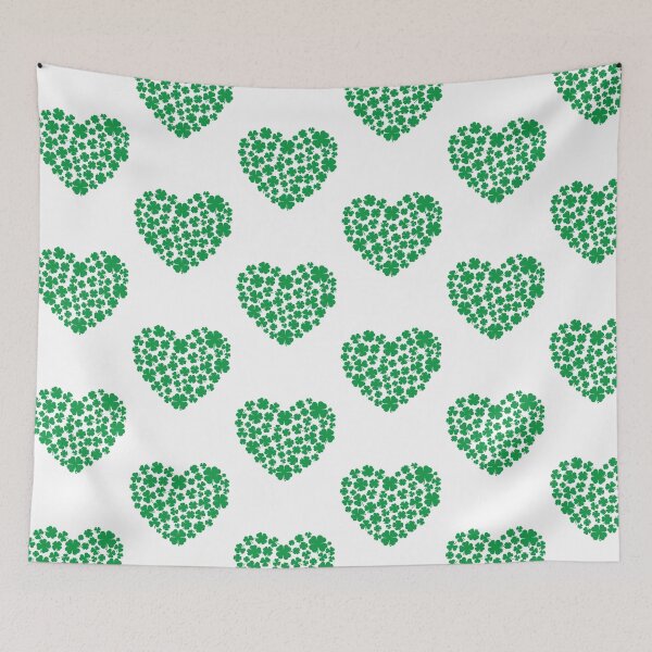Item preview, Shamrock Filled Heart Happy Patrick's Day designed and sold by SweetThreads79.