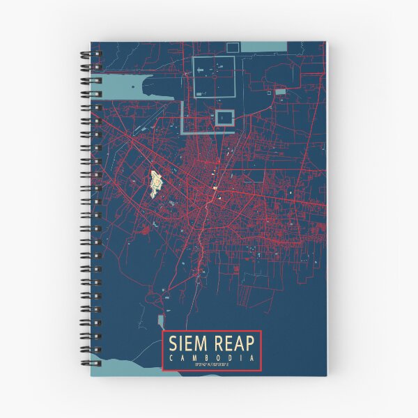 Item preview, Siem Reap City Map of Cambodia - Hope designed and sold by deMAP.