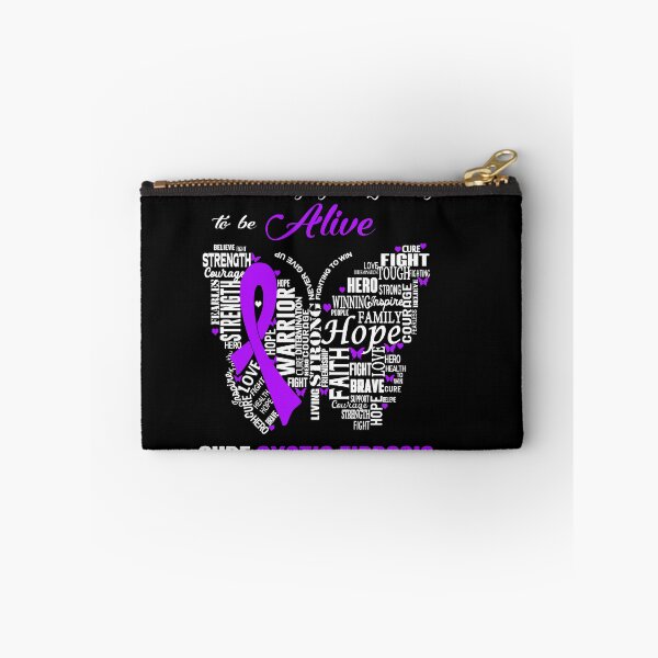 Item preview, Butterfly Ribbon Cure Cystic Fibrosis Awareness designed and sold by Tadmab.