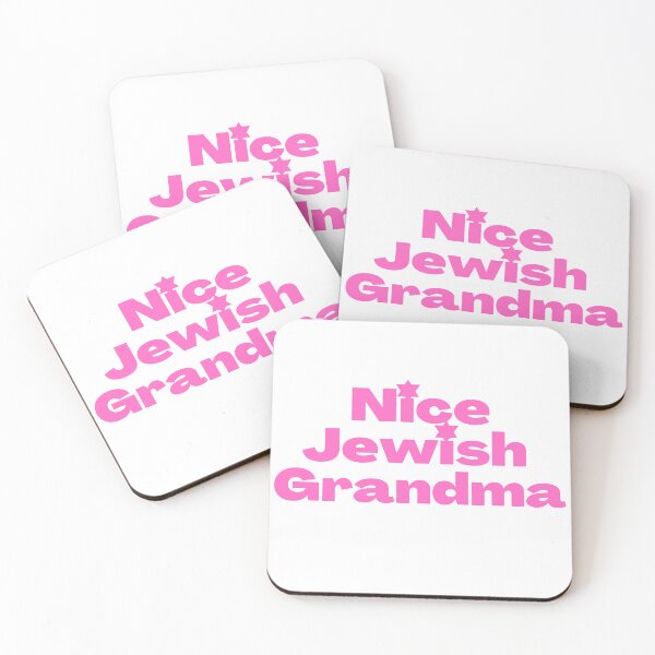 Item preview, Nice Jewish Grandma pink designed and sold by NJGDesigns.