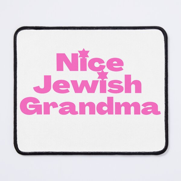 Item preview, Nice Jewish Grandma pink designed and sold by NJGDesigns.