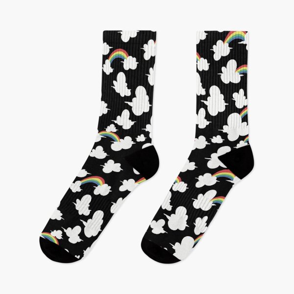 Item preview, Rainbow Clouds pattern designed and sold by SubtleSplit.