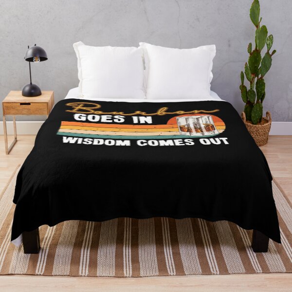 Item preview, Bourbon Goes In Wisdom Comes Out Drinking Vintage designed and sold by DENISDBRA38.