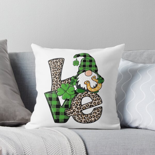 Item preview, Shamrock Gnome LOVE designed and sold by SweetThreads79.