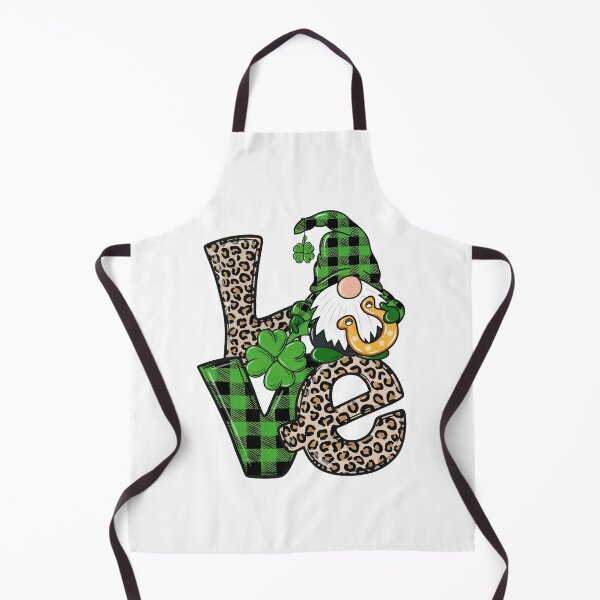 Item preview, Shamrock Gnome LOVE designed and sold by SweetThreads79.