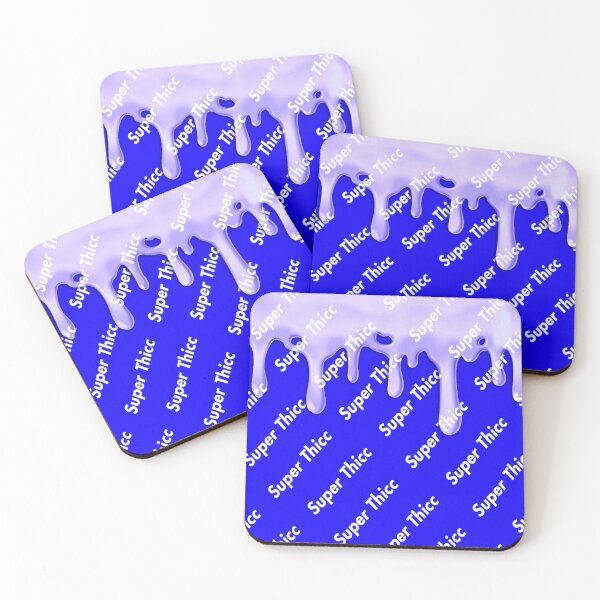 Item preview, Super Thicc (Blue Drip Pattern) designed and sold by Dolls X Beauty.