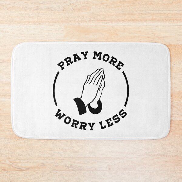 Item preview, Pray More Worry Less designed and sold by WeiloveD.