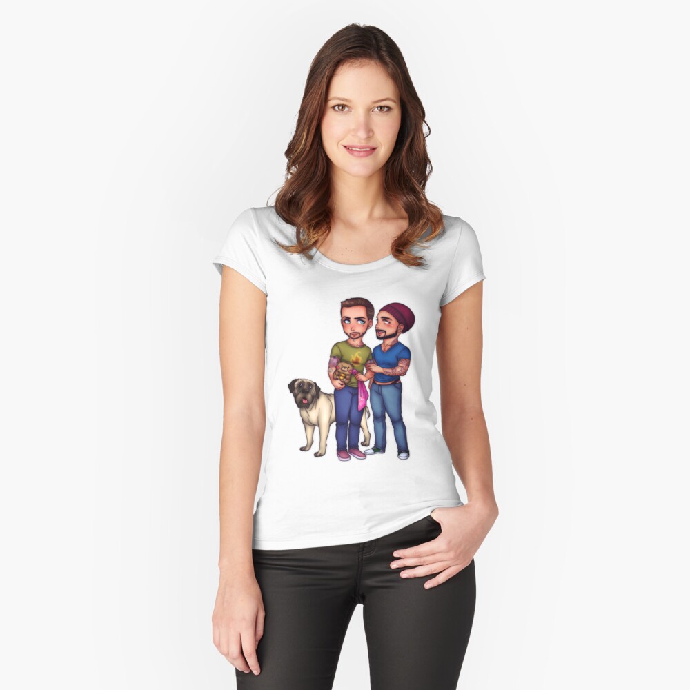 Item preview, Fitted Scoop T-Shirt designed and sold by CarlyMarie1.