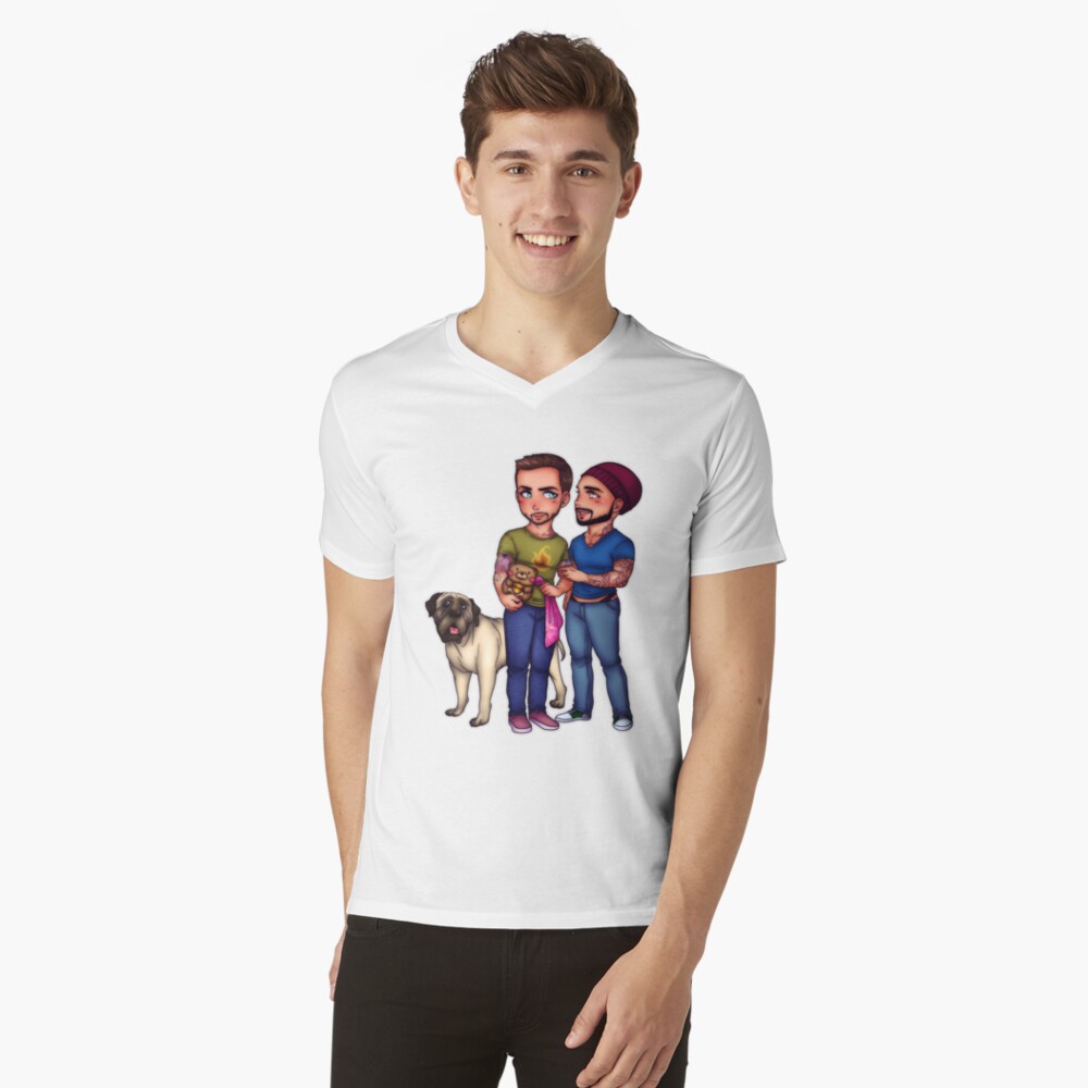 Item preview, V-Neck T-Shirt designed and sold by CarlyMarie1.