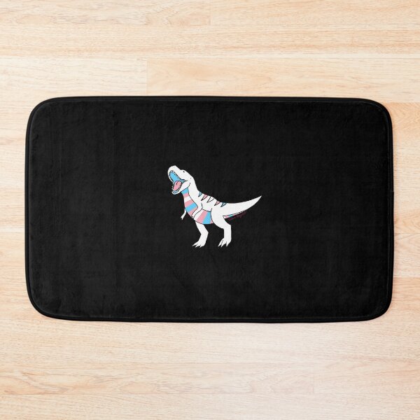 Item preview, Transgender Pride Trex (white) designed and sold by Kit Rex.