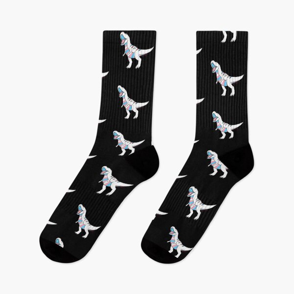 Item preview, Transgender Pride Trex (white) designed and sold by Kit Rex.