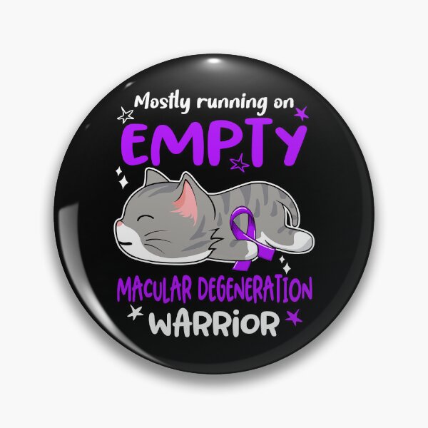 Item preview, Macular Degeneration Awareness, Mostly Running on Macular Degeneration Warrior designed and sold by Tammyilaria.