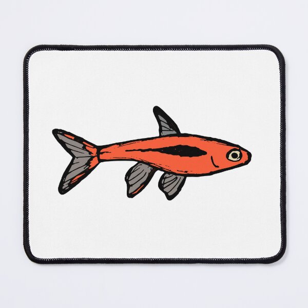 Item preview, Mosquito raspbora - freshwater aquarium fish designed and sold by DigitalShards.