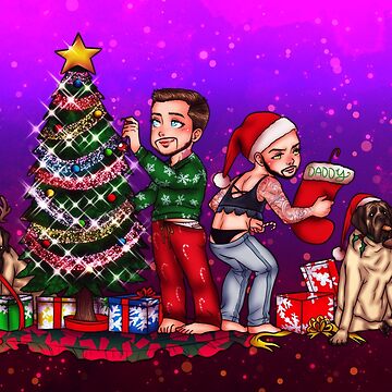 Artwork thumbnail, Christmas 2021 Chibi by CarlyMarie1