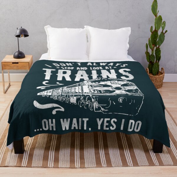 Item preview, I Don't Always Stop Look At Trains - Train  designed and sold by MarccosAlonso.