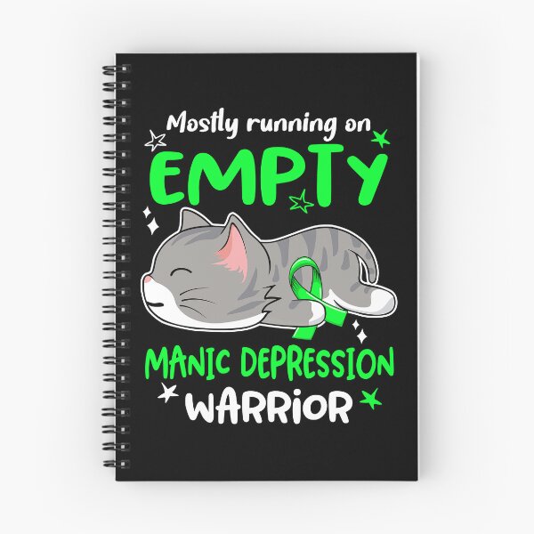 Item preview, Manic Depression Awareness, Mostly Running on Manic Depression Warrior designed and sold by Tammyilaria.