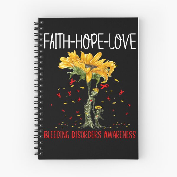 Item preview, Bleeding Disorders Awareness - Sunflower Faith Hope Love designed and sold by Hilten.