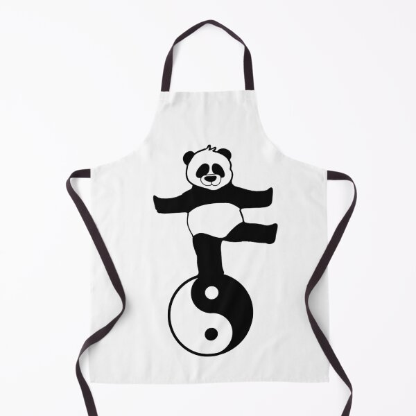 Item preview, Balancing Panda Yin Yang Zen Feng Shui Panda Ying Yang designed and sold by Minnesnowta.
