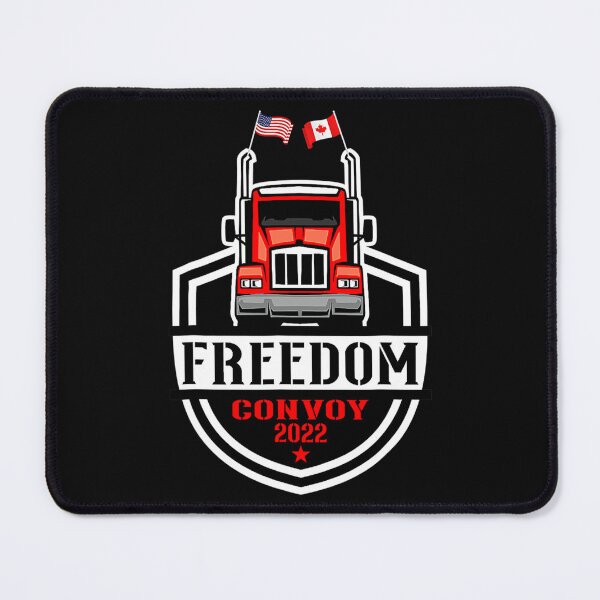 Item preview, American Flag Canada Flag Freedom Convoy 2022 TRUCKER Drive designed and sold by MarccosAlonso.