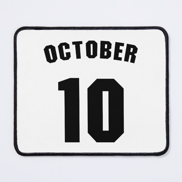 Item preview, Date of birth 10 October birthday gift sport design designed and sold by Panya-Design.