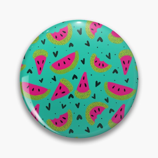 Item preview, Watermelon and Hearts Pattern designed and sold by svgbliss.