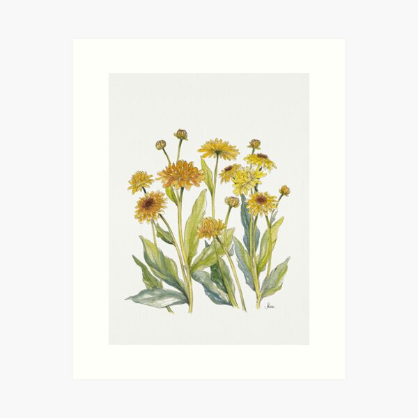 Item preview, Yellow Paper Daisies designed and sold by JRoseDesign.