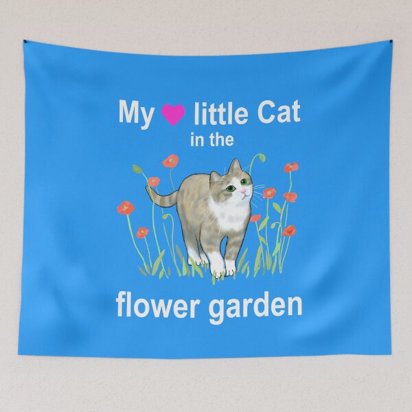 Item preview, cat in the garden  designed and sold by fernandobos.