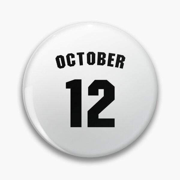 Item preview, Date of birth  12 October  birthday gift sport design designed and sold by Panya-Design.