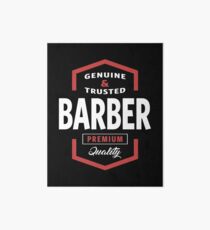 Barber Logo Gift Ideas Art Board