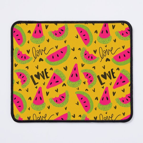 Item preview, Yellow Summer Watermelon Pattern designed and sold by svgbliss.