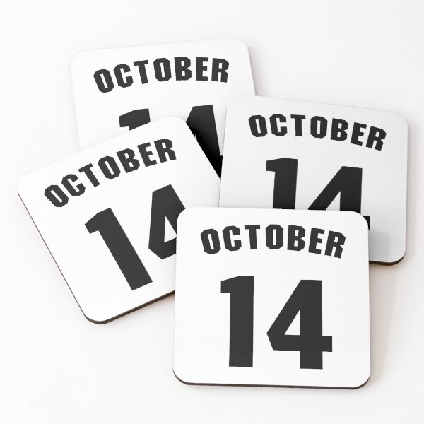 Item preview, Date of birth  14 October  birthday gift sport design designed and sold by Panya-Design.