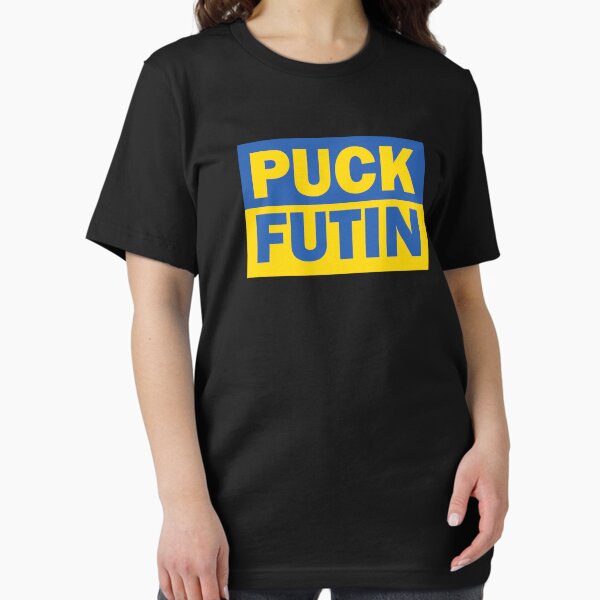 Item preview, PUCK FUTIN UKRAINE FLAG designed and sold by MisterPlop.