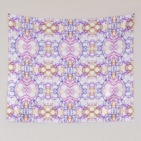 Item preview, Abstract Watercolor Ink Background - Blue Purple Brown Stylish Patterns | Watercolor Stylish Patterns designed and sold by Delandor.