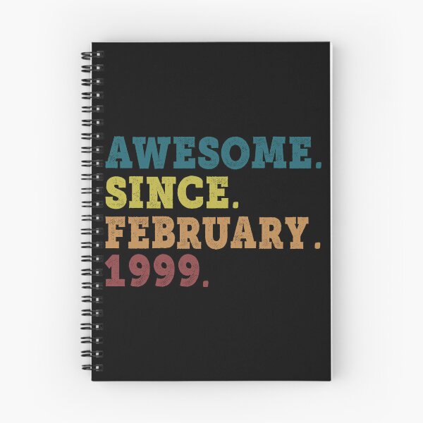 Item preview, Awesome Since February 1999 Retro Vintage 23rd Birthday Gift designed and sold by designbychow.