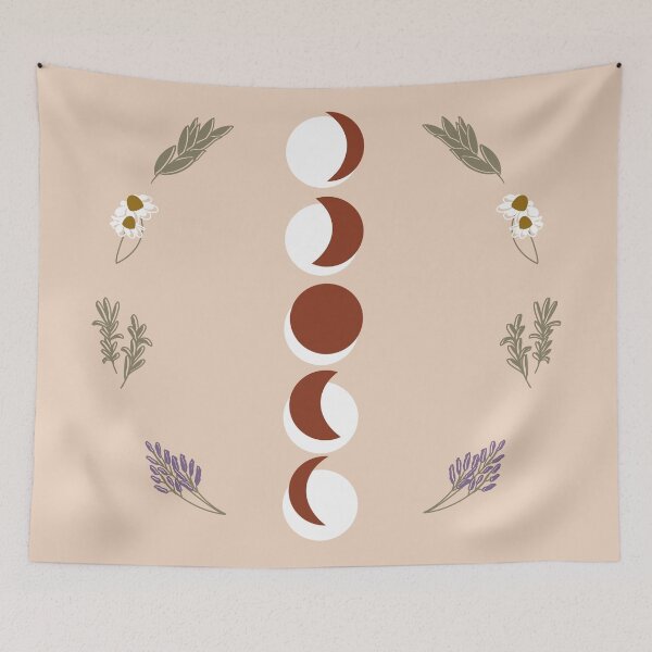 Item preview, Moon Cycle with Herbs designed and sold by MakeaMillen.