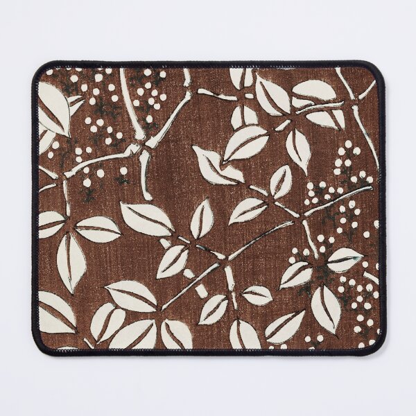 Item preview,  Japanese Brown And White Vintage Leaf Pattern designed and sold by Tamas Das.