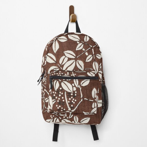 Item preview,  Japanese Brown And White Vintage Leaf Pattern designed and sold by Tamas Das.