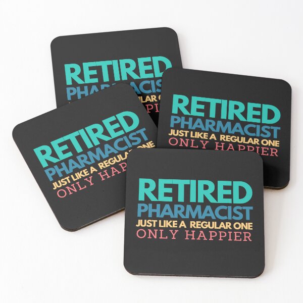 Item preview, retired pharmacist designed and sold by Hey-Nice-Shirt.
